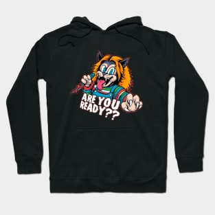 chucky cats halloween Hoodie